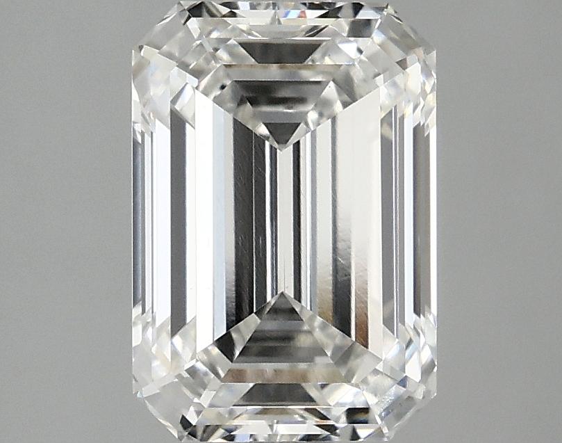 2.59 Carat Emerald Shaped Ideal Cut VVS2 IGI Certified Lab Grown Diamond