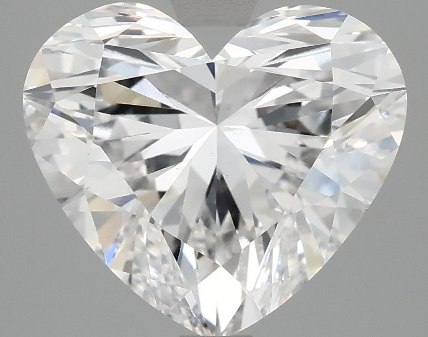 4.07 Carat Heart Shaped Ideal Cut VS1 IGI Certified Lab Grown Diamond