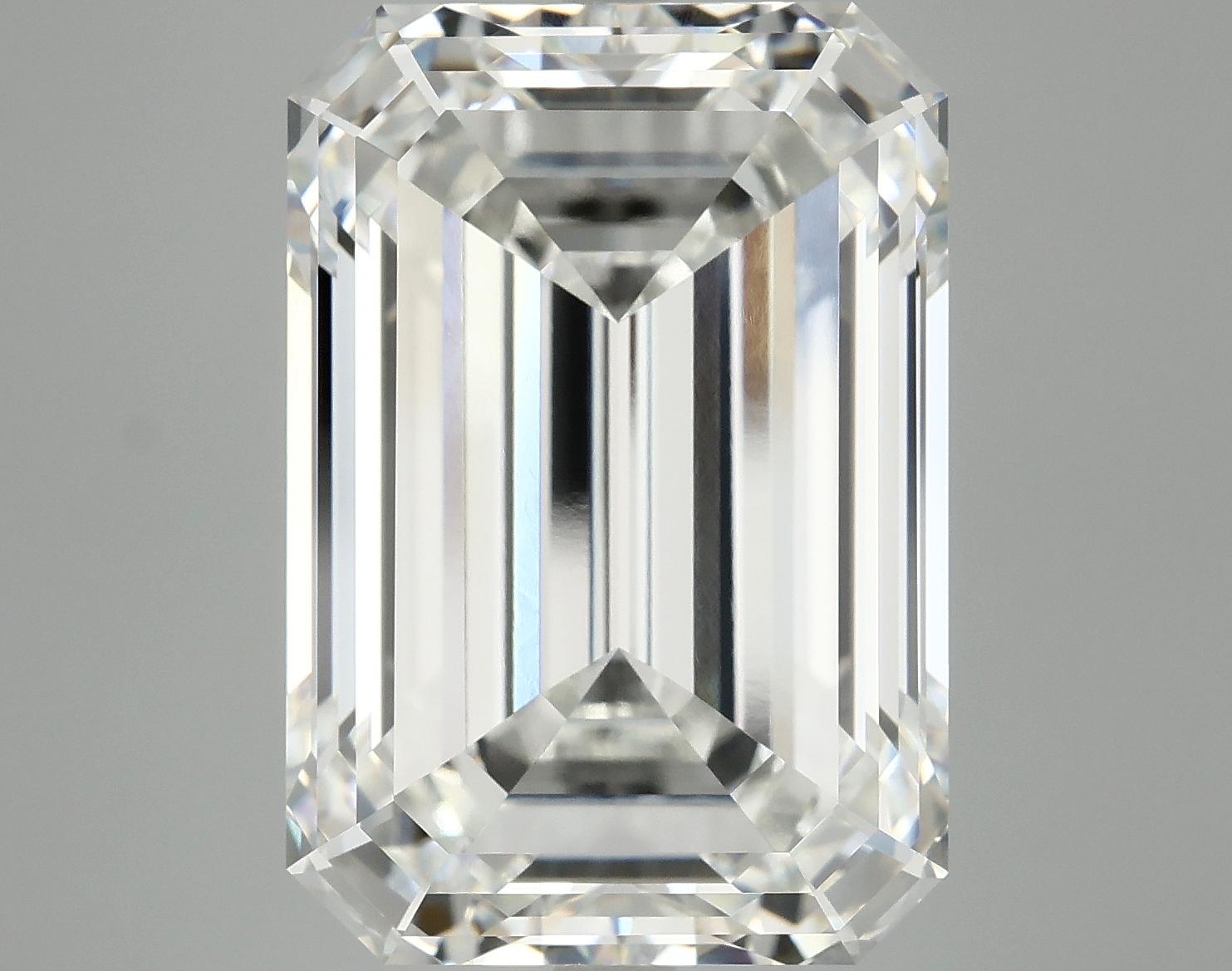 15.58 Carat Emerald Shaped Ideal Cut VVS2 IGI Certified Lab Grown Diamond
