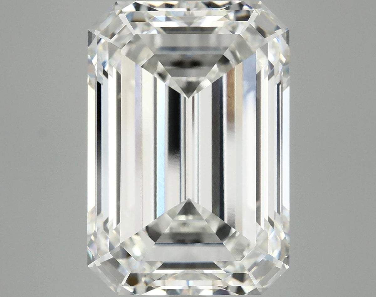 15.58 Carat Emerald Shaped Ideal Cut VVS2 IGI Certified Lab Grown Diamond