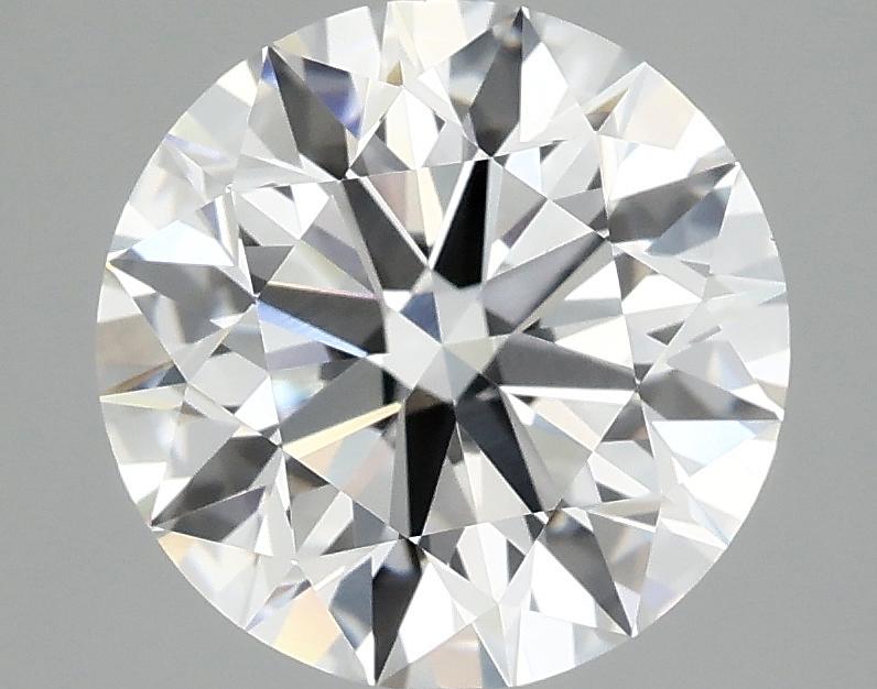 3.09 Carat Round Shaped Ideal Cut VS1 IGI Certified Lab Grown Diamond