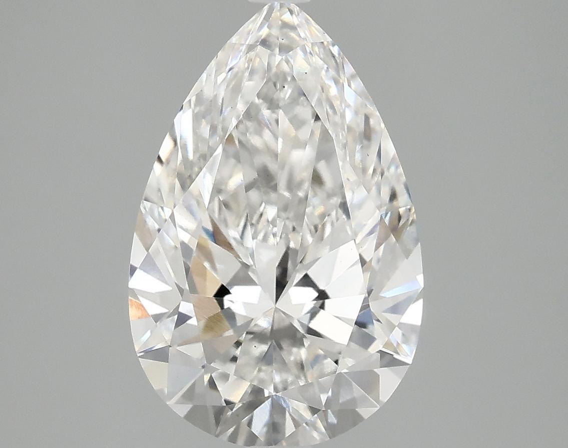 3.07 Carat Pear Shaped Excellent Cut VS1 IGI Certified Lab Grown Diamond