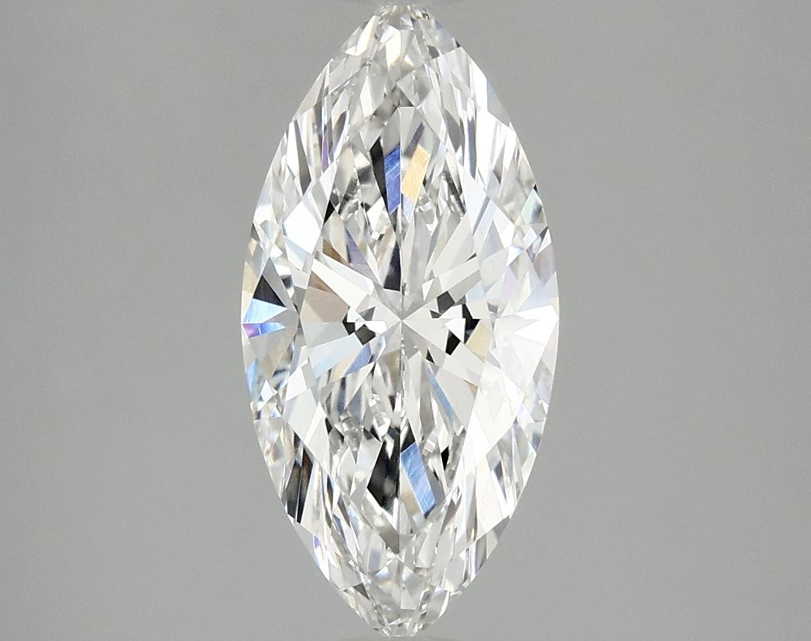 2.09 Carat Marquise Shaped Excellent Cut VVS2 IGI Certified Lab Grown Diamond