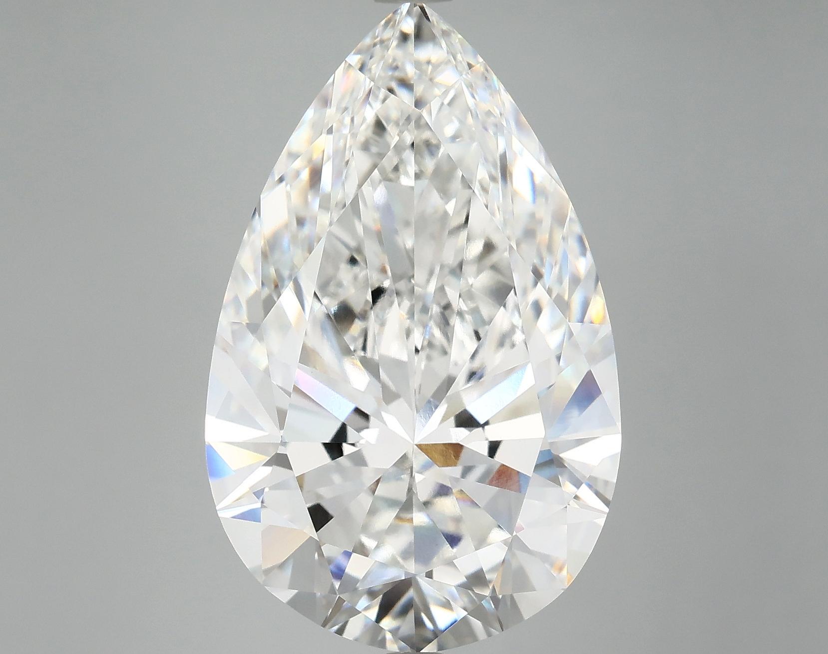 10.31 Carat Pear Shaped Ideal Cut VVS2 IGI Certified Lab Grown Diamond