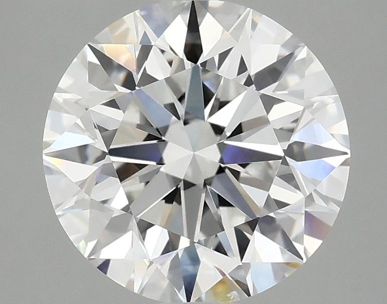 2.95 Carat Round Shaped Excellent Cut VS2 IGI Certified Lab Grown Diamond