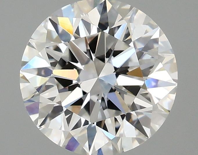 2.07 Carat Round Shaped Excellent Cut VVS2 IGI Certified Lab Grown Diamond