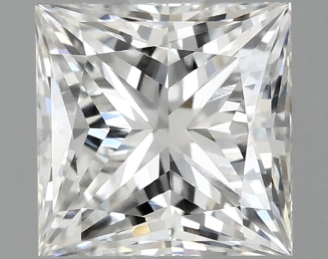 1.57 Carat Princess Shaped Ideal Cut VVS2 IGI Certified Lab Grown Diamond