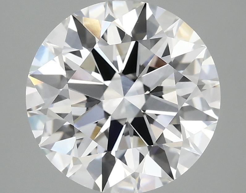 3.08 Carat Round Shaped Ideal Cut VVS2 IGI Certified Lab Grown Diamond