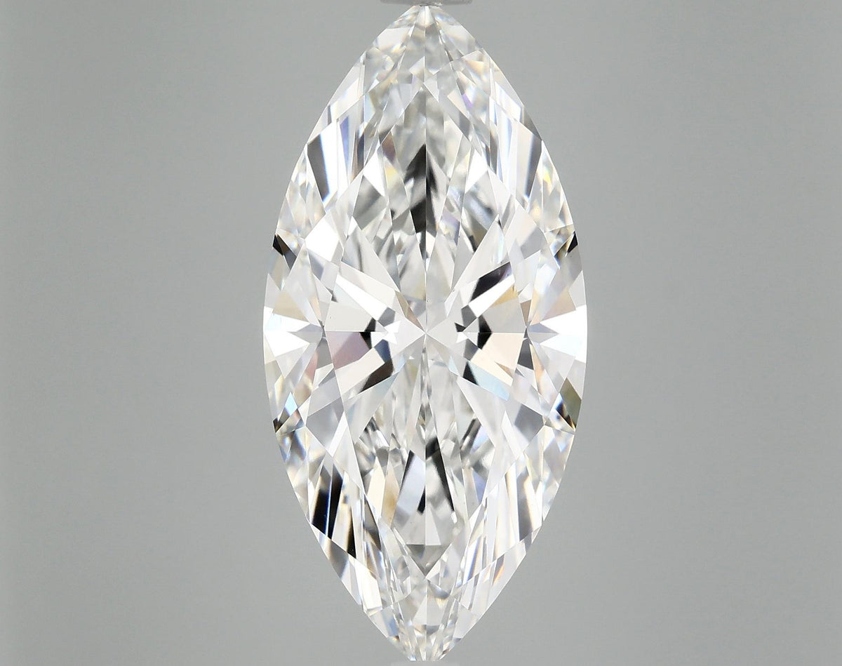 8.27 Carat Marquise Shaped Excellent Cut VVS2 IGI Certified Lab Grown Diamond