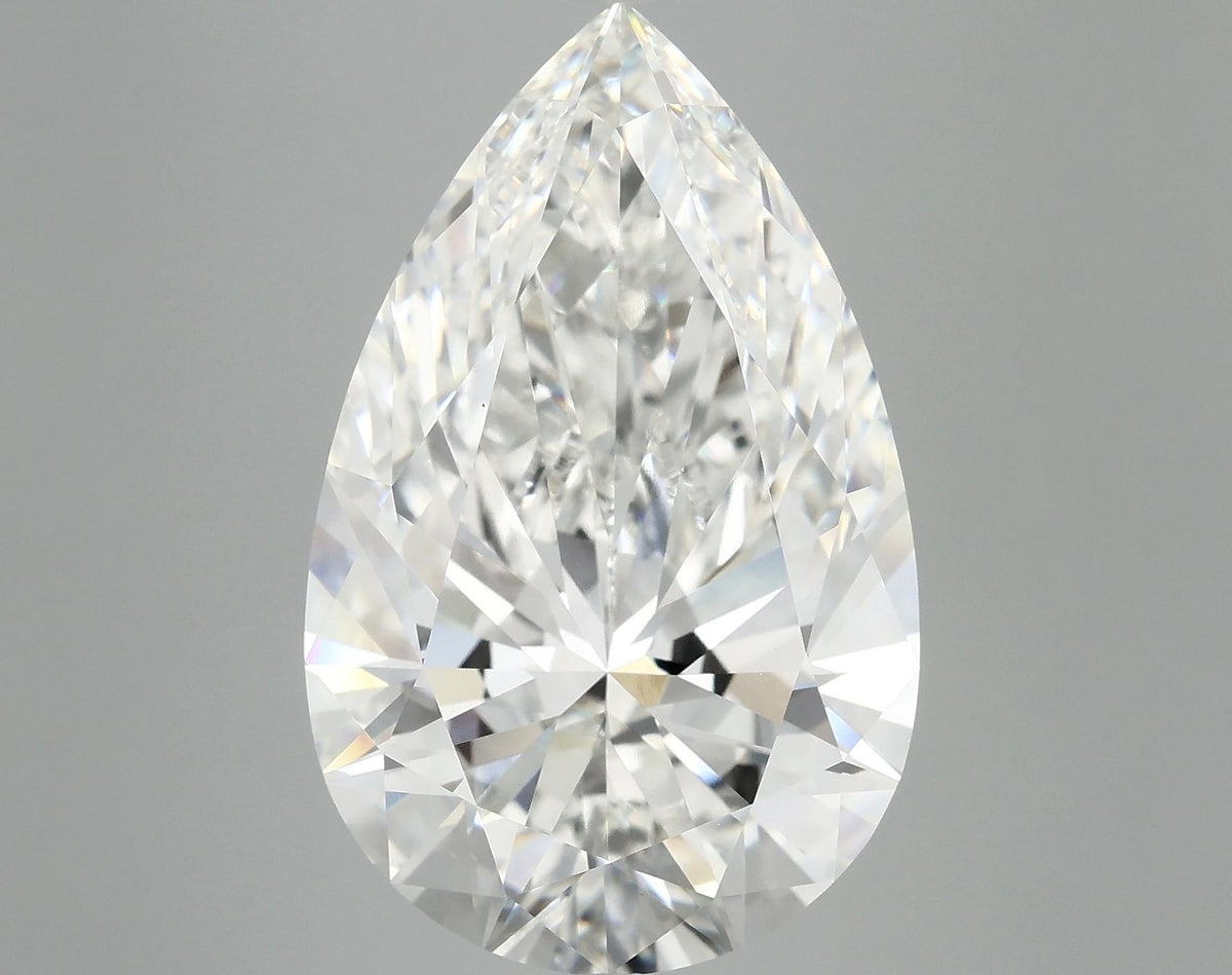 9.79 Carat Pear Shaped Ideal Cut VS1 IGI Certified Lab Grown Diamond