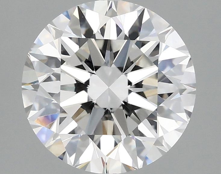 2.04 Carat Round Shaped Excellent Cut VVS2 IGI Certified Lab Grown Diamond