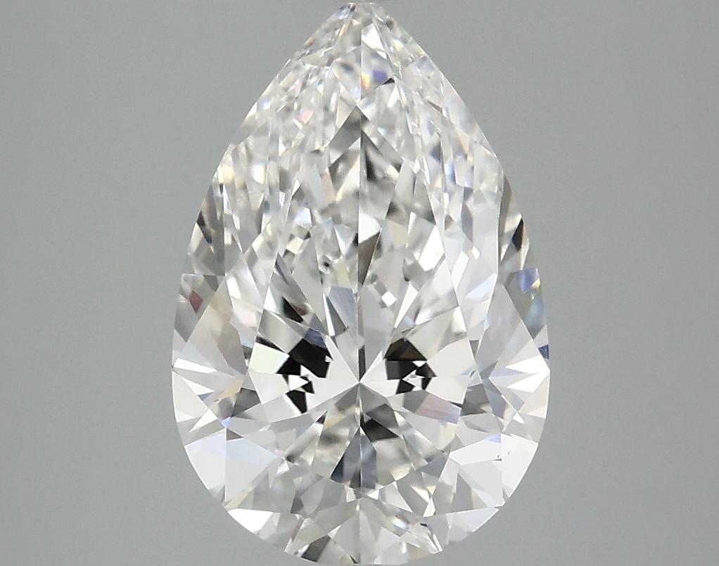 3.02 Carat Pear Shaped Excellent Cut VVS2 IGI Certified Lab Grown Diamond