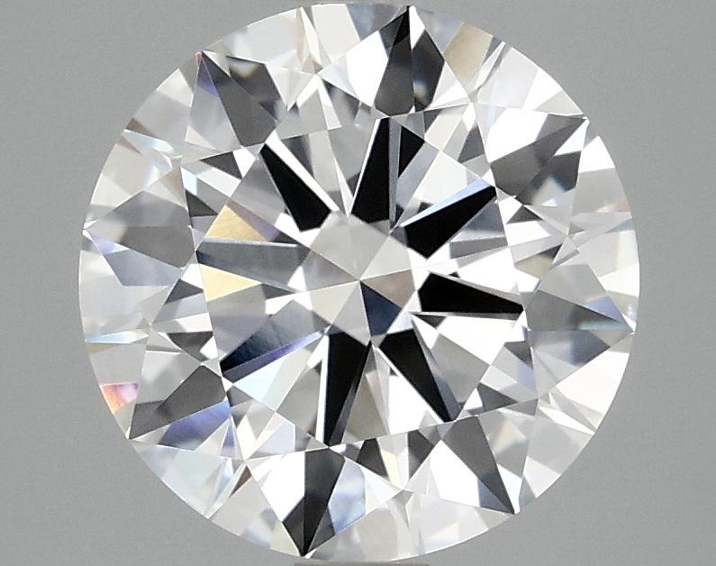 3.01 Carat Round Shaped Ideal Cut VVS2 IGI Certified Lab Grown Diamond
