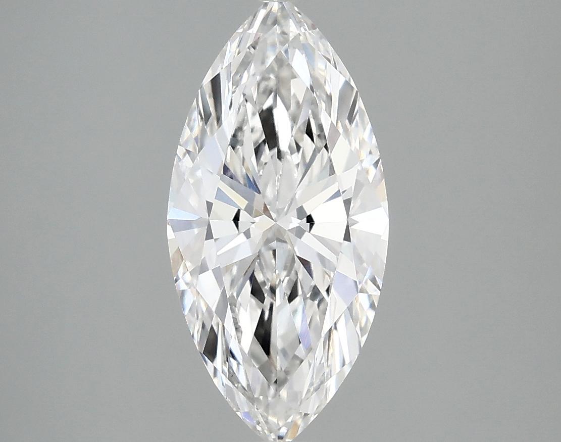 2.01 Carat Marquise Shaped Excellent Cut VVS2 IGI Certified Lab Grown Diamond