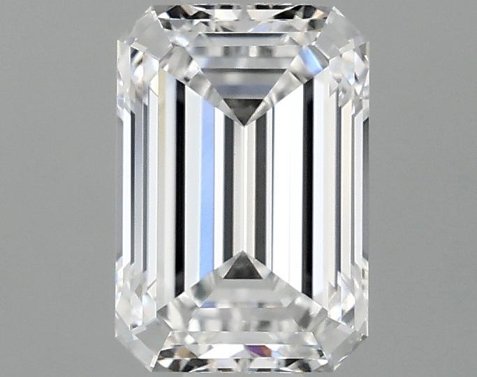1.06 Carat Emerald Shaped Ideal Cut VVS2 IGI Certified Lab Grown Diamond