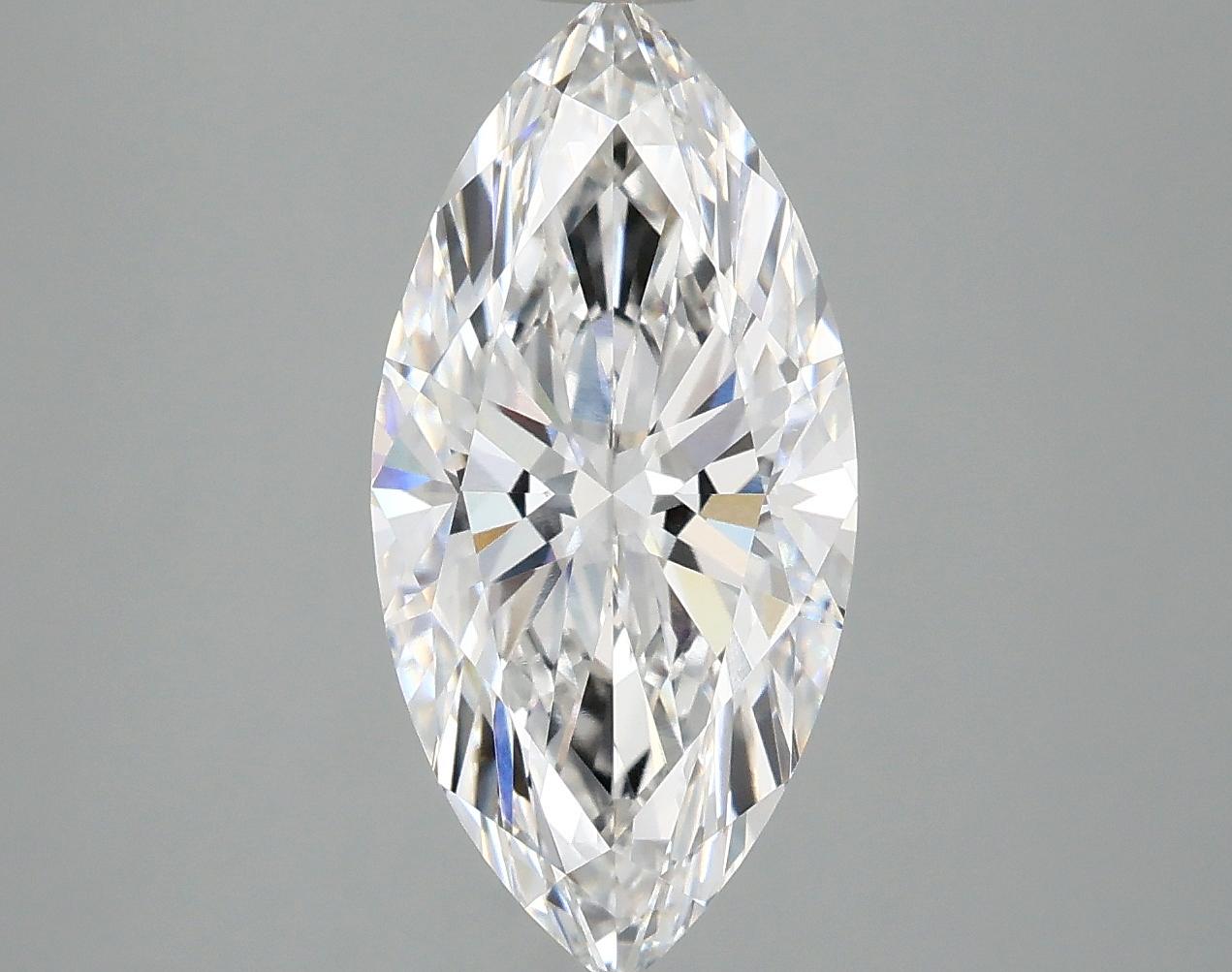 3.01 Carat Marquise Shaped Excellent Cut VVS2 IGI Certified Lab Grown Diamond