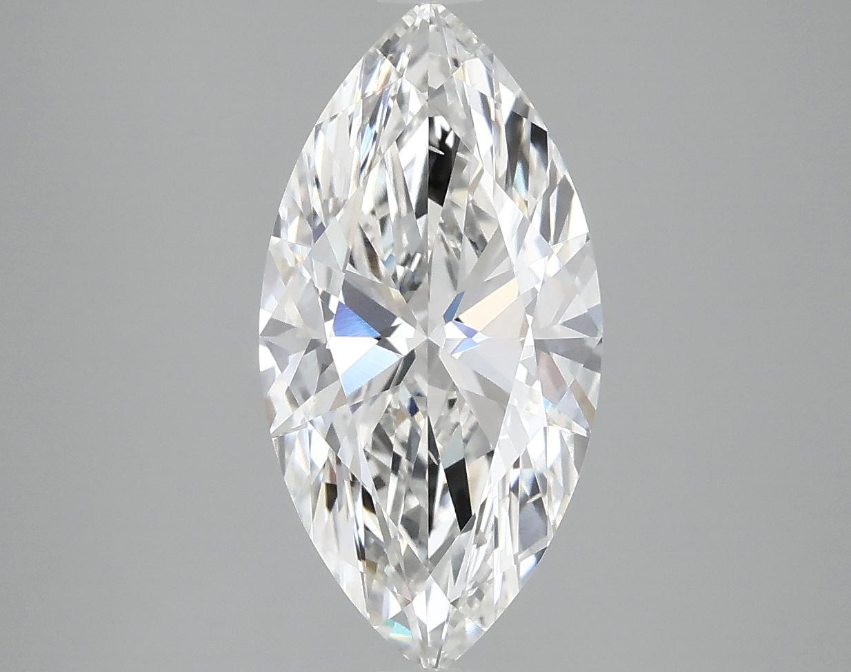 3.0 Carat Marquise Shaped Ideal Cut VS2 IGI Certified Lab Grown Diamond