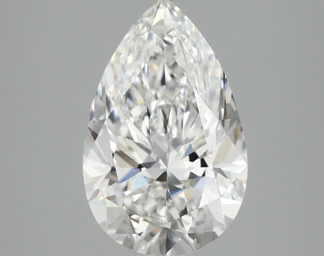 3.07 Carat Pear Shaped Ideal Cut VS1 IGI Certified Lab Grown Diamond