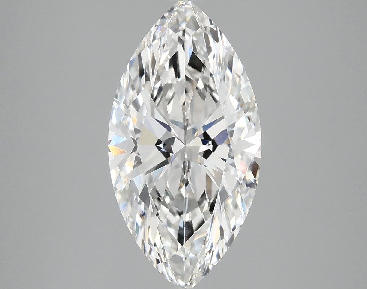 3.1 Carat Marquise Shaped Ideal Cut VVS2 IGI Certified Lab Grown Diamond