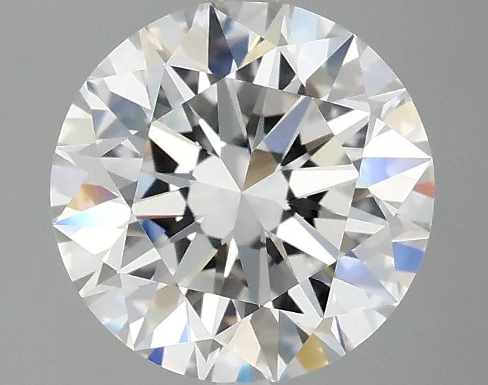 2.15 Carat Round Shaped Excellent Cut VVS2 IGI Certified Lab Grown Diamond