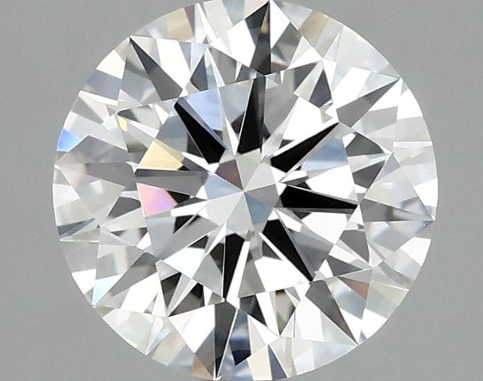 2.07 Carat Round Shaped Ideal Cut VVS2 IGI Certified Lab Grown Diamond