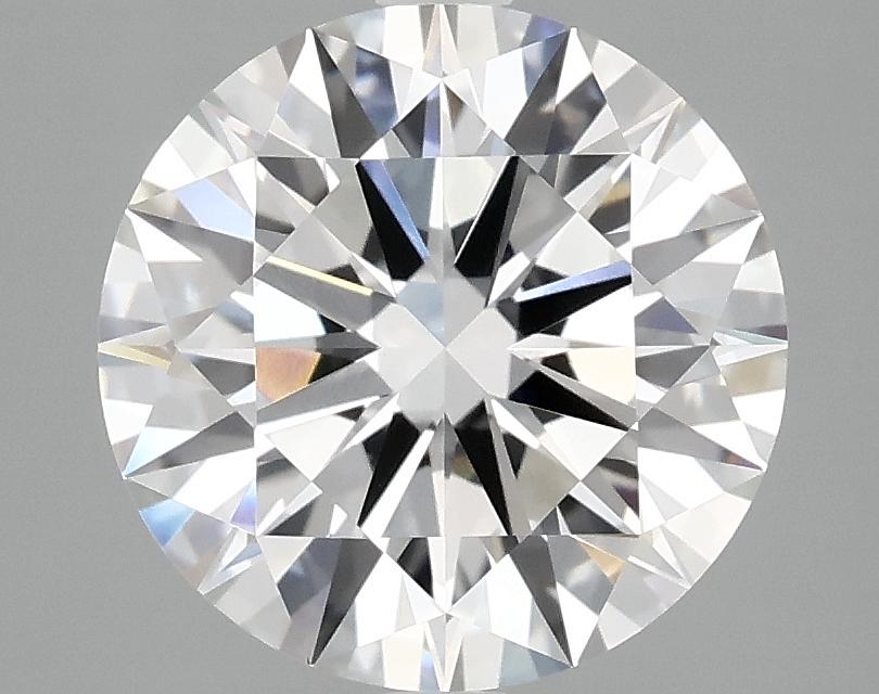3.08 Carat Round Shaped Ideal Cut VVS2 IGI Certified Lab Grown Diamond