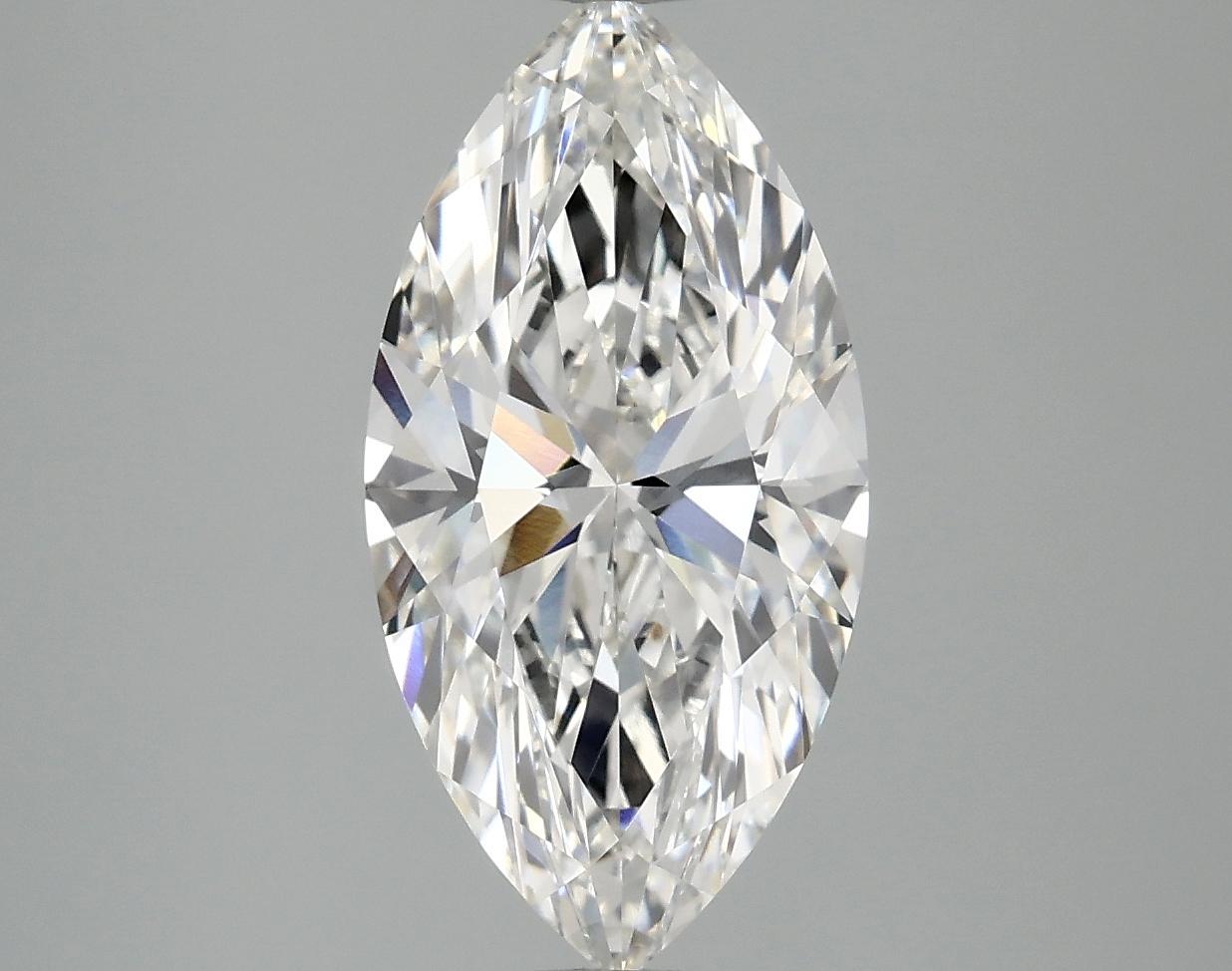 3.0 Carat Marquise Shaped Ideal Cut VS1 IGI Certified Lab Grown Diamond