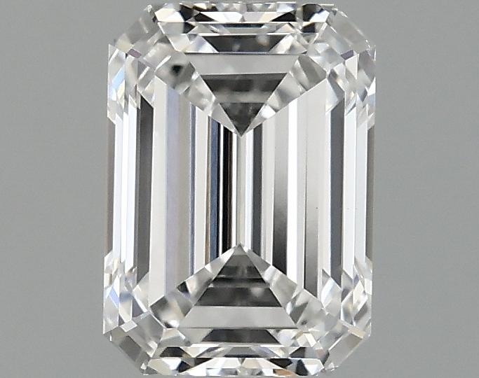 1.06 Carat Emerald Shaped Excellent Cut VVS2 IGI Certified Lab Grown Diamond