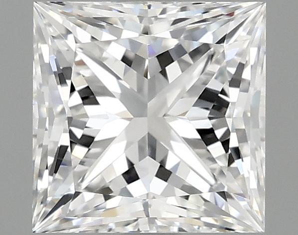 2.07 Carat Princess Shaped Ideal Cut VVS2 IGI Certified Lab Grown Diamond