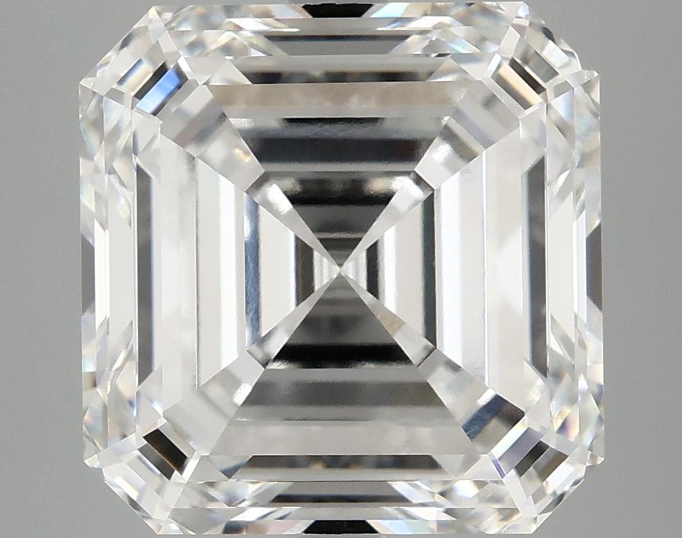 8.02 Carat Asscher Shaped Ideal Cut VVS2 IGI Certified Lab Grown Diamond