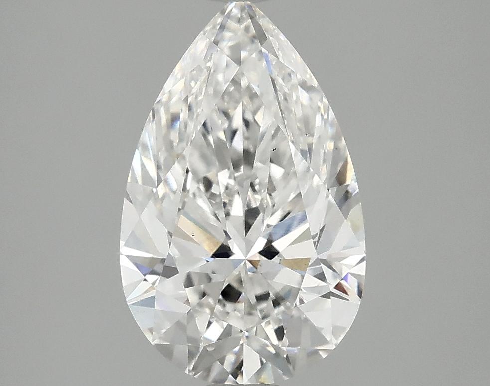 2.5 Carat Pear Shaped Ideal Cut VS1 IGI Certified Lab Grown Diamond
