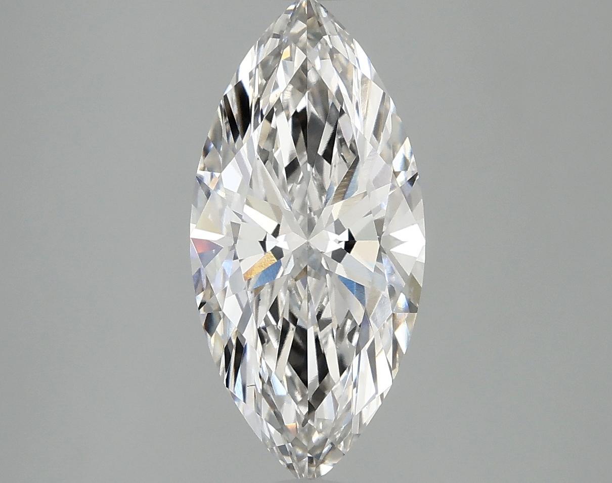2.4 Carat Marquise Shaped Excellent Cut VS1 IGI Certified Lab Grown Diamond