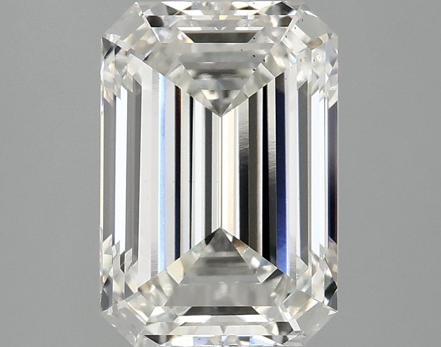 2.97 Carat Emerald Shaped Ideal Cut VS2 IGI Certified Lab Grown Diamond