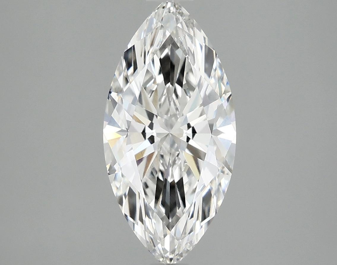 2.03 Carat Marquise Shaped Excellent Cut VVS2 IGI Certified Lab Grown Diamond