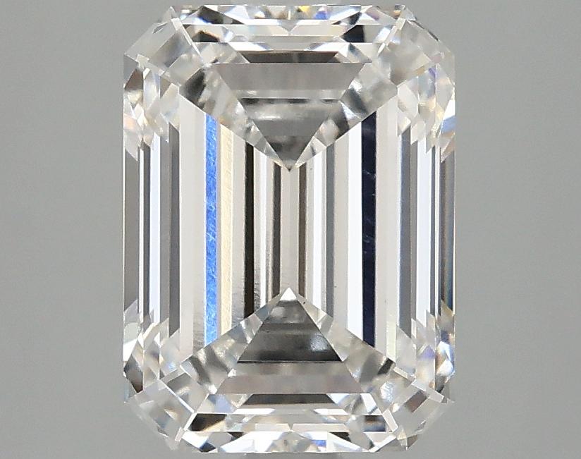 3.05 Carat Emerald Shaped Excellent Cut VVS2 IGI Certified Lab Grown Diamond
