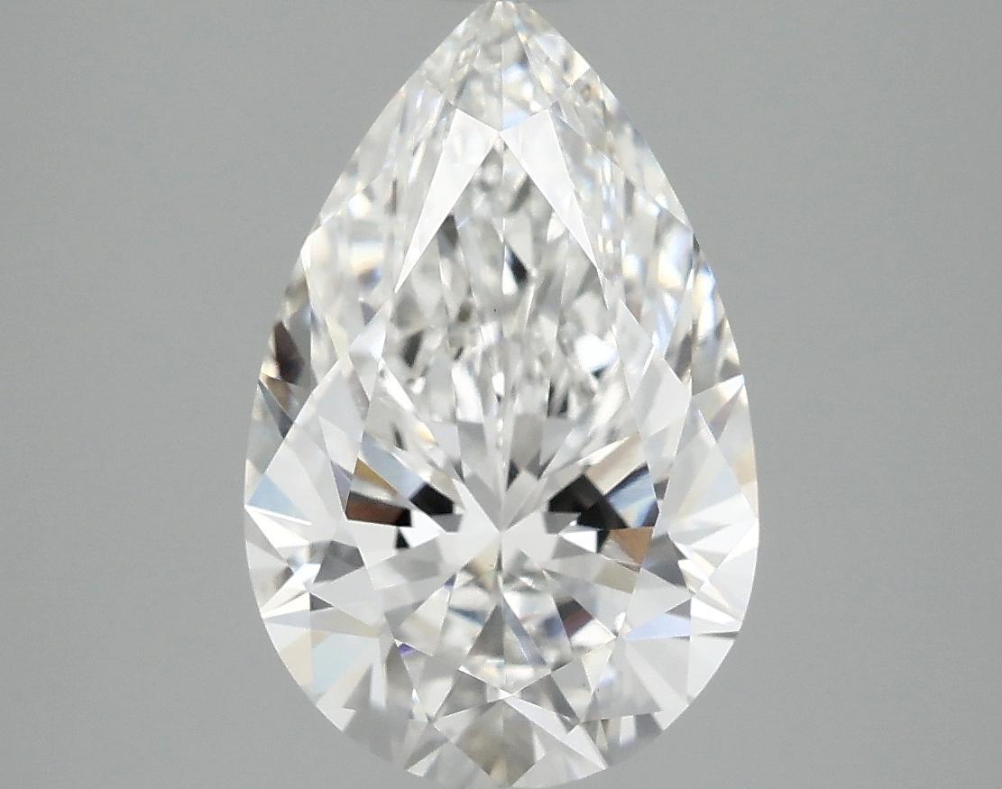 3.06 Carat Pear Shaped Ideal Cut VS1 IGI Certified Lab Grown Diamond