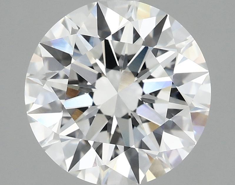 3.06 Carat Round Shaped Ideal Cut VVS2 IGI Certified Lab Grown Diamond