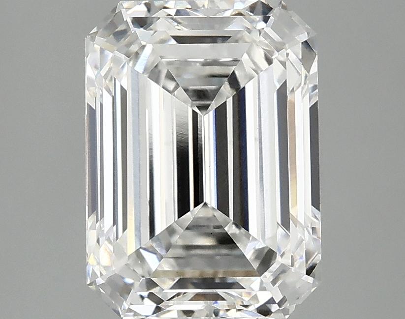 3.09 Carat Emerald Shaped Excellent Cut VS1 IGI Certified Lab Grown Diamond