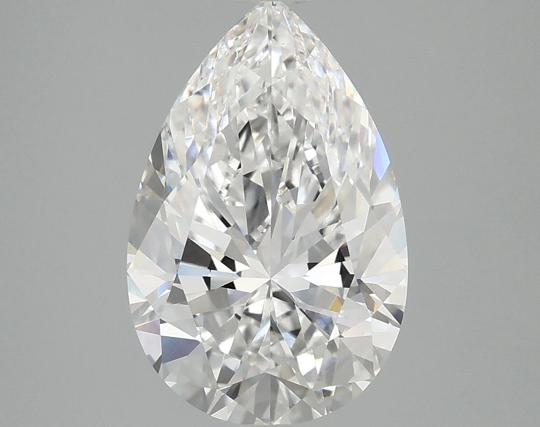 3.03 Carat Pear Shaped Excellent Cut VS1 IGI Certified Lab Grown Diamond