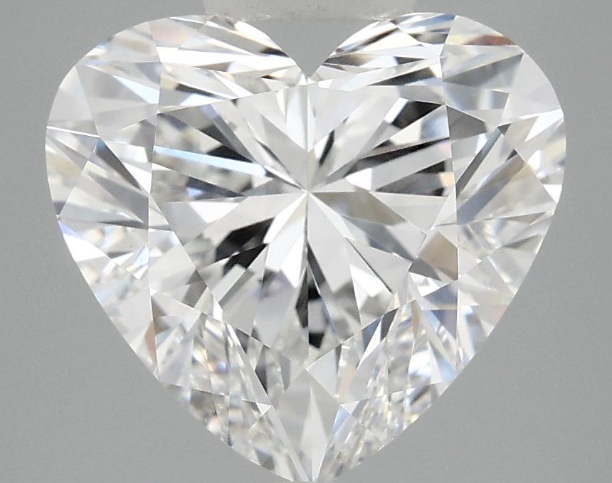 4.09 Carat Heart Shaped Ideal Cut VVS2 IGI Certified Lab Grown Diamond