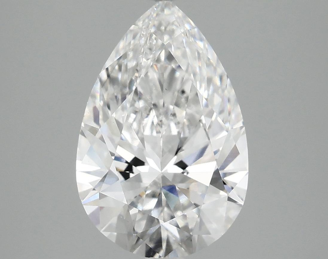 3.09 Carat Pear Shaped Excellent Cut VS1 IGI Certified Lab Grown Diamond