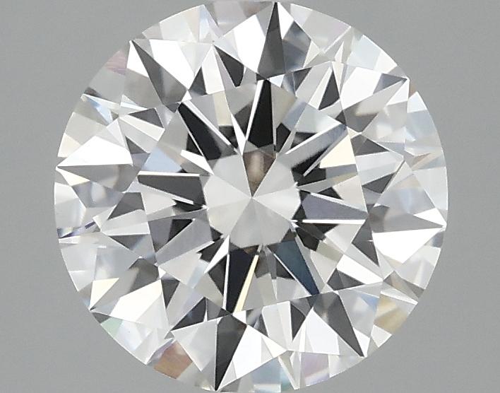 2.09 Carat Round Shaped Ideal Cut VVS2 IGI Certified Lab Grown Diamond