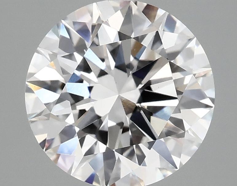 2.95 Carat Round Shaped Ideal Cut VS2 IGI Certified Lab Grown Diamond