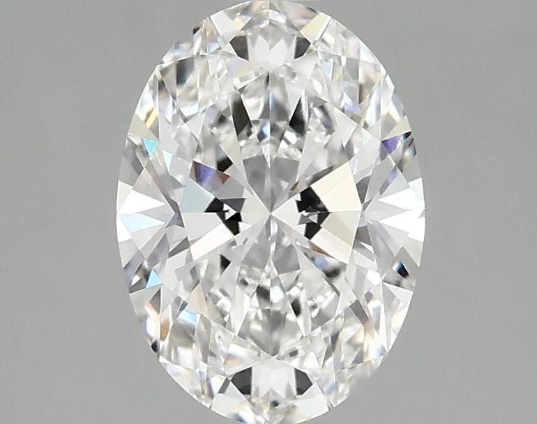 1.55 Carat Oval Shaped Ideal Cut VVS2 IGI Certified Lab Grown Diamond