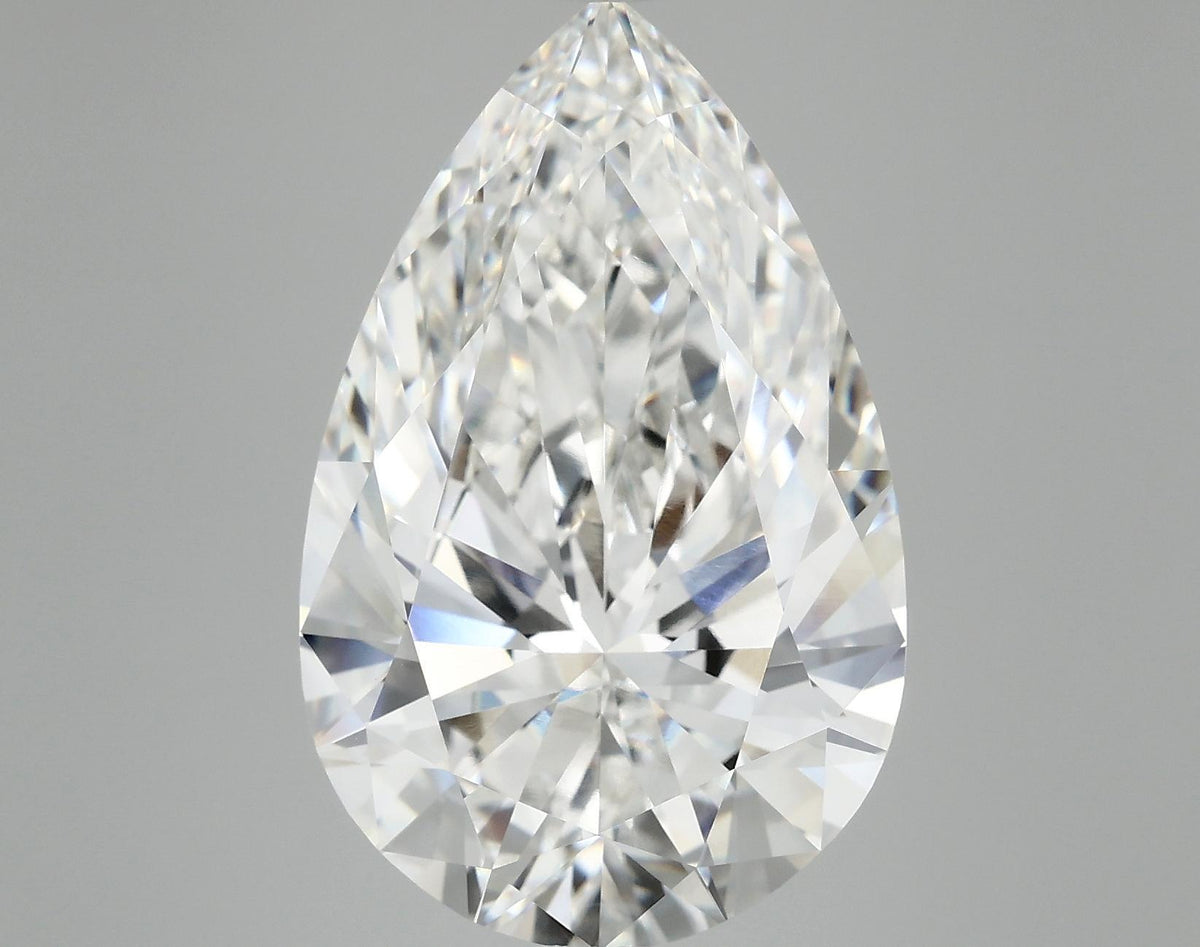 10.04 Carat Pear Shaped Ideal Cut VVS2 IGI Certified Lab Grown Diamond