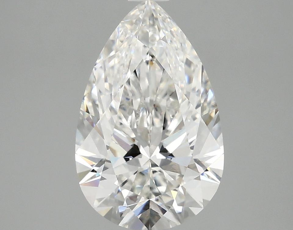 2.43 Carat Pear Shaped Ideal Cut VVS2 IGI Certified Lab Grown Diamond