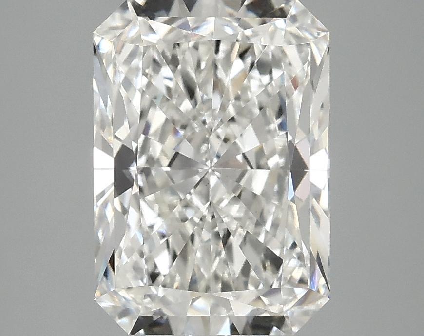 3.08 Carat Radiant Shaped Ideal Cut VVS2 IGI Certified Lab Grown Diamond