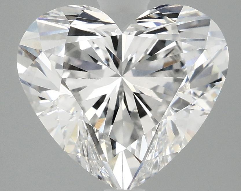 3.84 Carat Heart Shaped Ideal Cut VS1 IGI Certified Lab Grown Diamond
