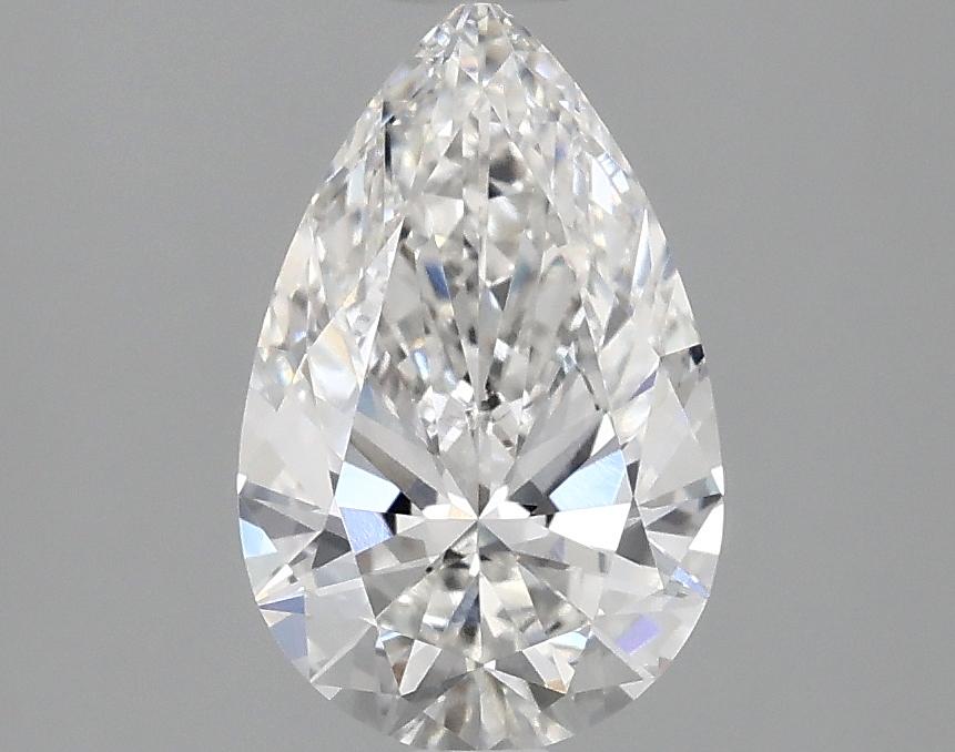 1.5 Carat Pear Shaped Ideal Cut VVS2 IGI Certified Lab Grown Diamond