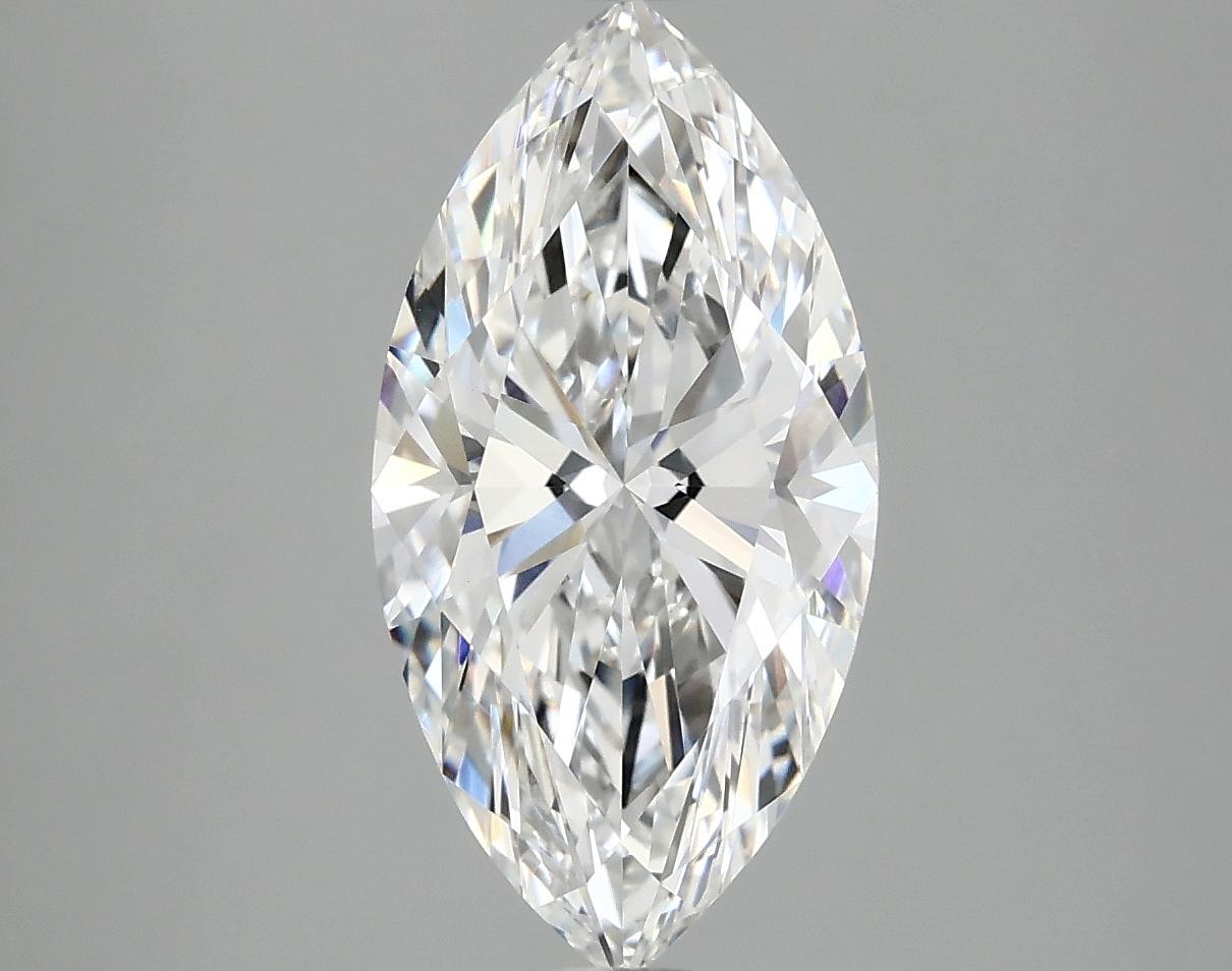 2.99 Carat Marquise Shaped Ideal Cut VVS2 IGI Certified Lab Grown Diamond